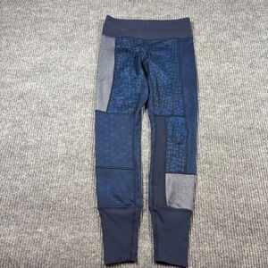 Lululemon Leggings Women's 4 High Times Pant Patchwork Blue Leggings Athletic
